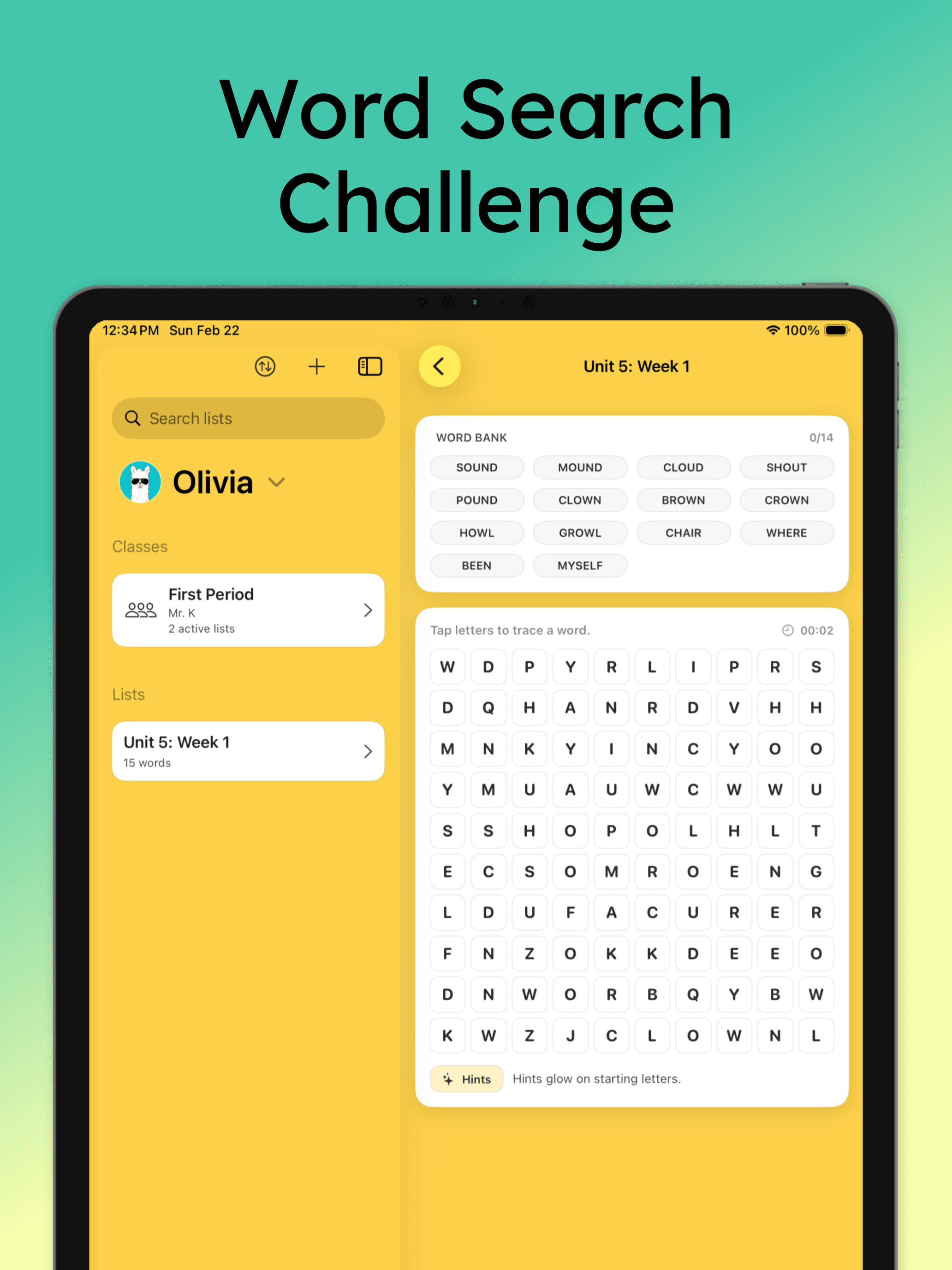 WordSprout iPad screenshot 5